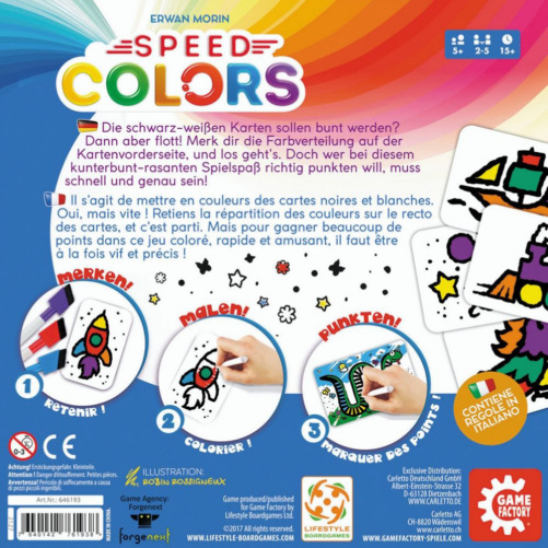 Speed colors Game factory