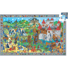 Puzzle chateau fort Djeco
