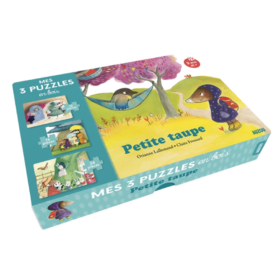 Petite Taupe mes 3 puzzles