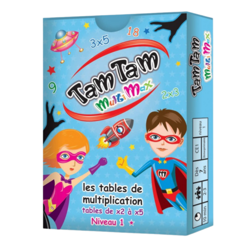 Tam Tam MultiMax - Les tables de x2 à X5