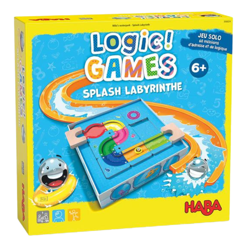 Logic! GAMES - Splash labyrinthe - Le Petit Caribou