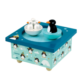 Boîte à musique Dancing Pingouins