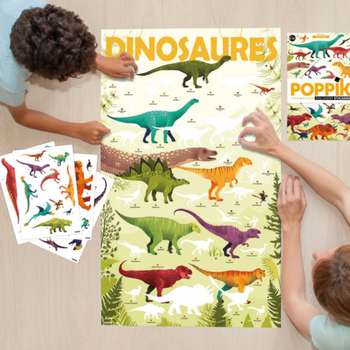 Poster Pédagogique - Dinosaures