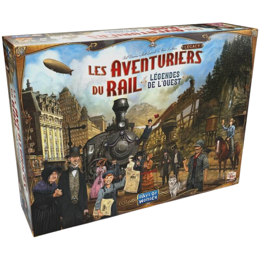 Days of Wonder - Les Aventuriers du Rail : Allemagne - Version Française -  Jeu de Société pour Enfants dès 8 ans - 2 à 5 Joueurs - Jeu de Réflexion et