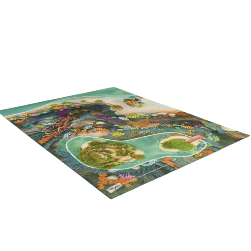 Tapis de jeu “Récif Corallien” Moyen 120 x 90