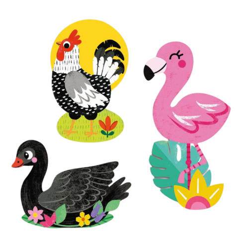 Stickers pour les petits Oiseaux
